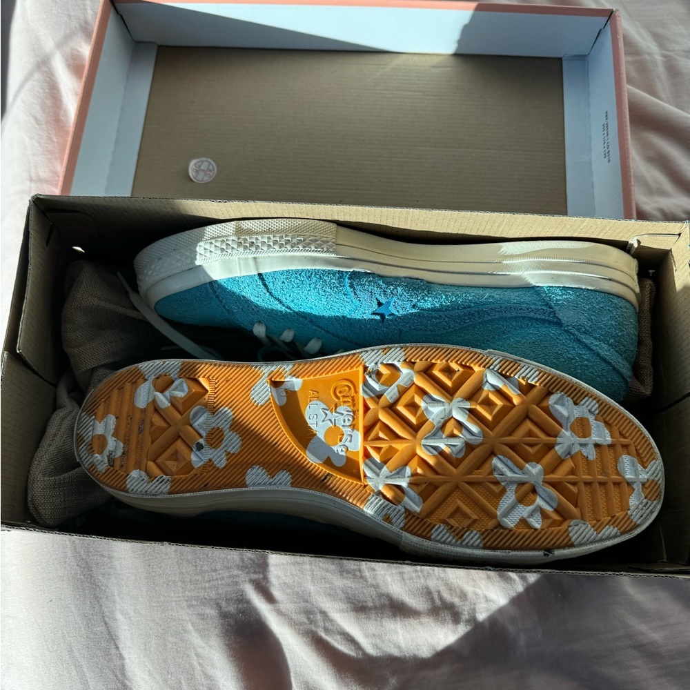 Tyler the Creator GOLF le FLUER Converse One Star Ox- Bachelor Blue